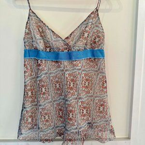 Paisley cami tank